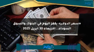 «سعر الدولار» يقفز اليوم في البنوك والسوق السوداء.. الأربعاء 30 أبريل 2025